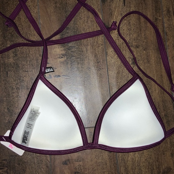 NWT VICTORIA’S SECRET PINK Push Up Swim Top Bikini - Picture 8 of 8